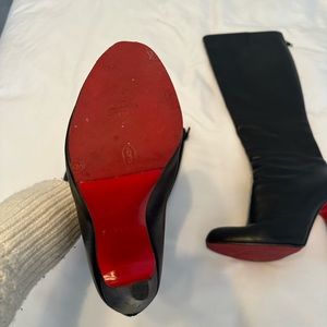 Gently loved black Pumppie Knee High boots. Still have a lot of life left!